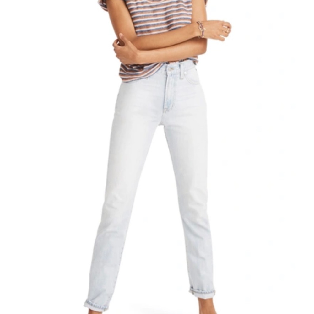 Madewell curvy perfect vintage in Fitzgerald wash